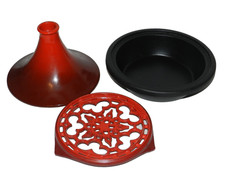 Creuset tagine red for sale  Bishop