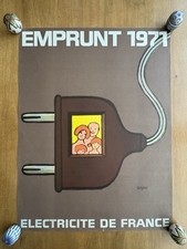 Affiche originale emprunt d'occasion  Saint-Germain-en-Laye