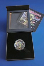 IRON MAIDEN KILLERS 2024 1 OZ Cook Island Proof PP 9999 Silbermünze in BOX & COA comprar usado  Enviando para Brazil