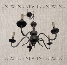 Vecchio lampadario ferro usato  Gubbio