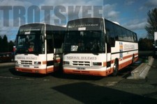 Slide 35mm feriados nacionais Volvo B10M-60 Plaxton 515VTB c1990s original comprar usado  Enviando para Brazil