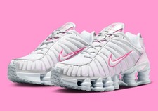 Tênis casual Nike Shox TL metálico platina espuma rosa feminino EUA 12W (10,5M)✅ comprar usado Tênis casual Nike Shox TL metálico platina espuma rosa feminino EUA 12W (10,5M)✅ comprar usado  Enviando para Brazil