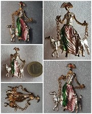 Spilla signora cani usato Spilla signora cani usato  Capannori