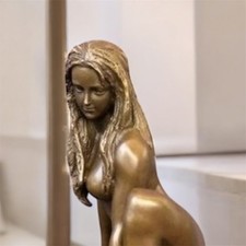 Vintage bronze sculpture d'occasion  Expédié en Belgium
