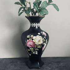 Antique vase black for sale  BOLTON