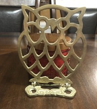Vtg brass owl for sale  Bessemer