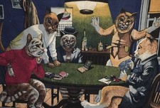 Vintage cats playing for sale  Columbus