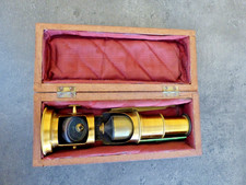 Ancien microscope voyage d'occasion  Ifs