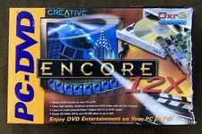 Creative Labs PC-DVD Encore 12x Dxr3 decodificador acelerador som PCI MK5006 CT7260 comprar usado  Enviando para Brazil