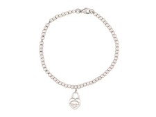 Bracelet tiffany plaque d'occasion  Paris-