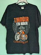 Camiseta 2014 Thunder for Hunger motocicleta tamanho GG comprar usado  Enviando para Brazil