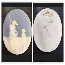 Plaque ovale biscuit d'occasion Plaque ovale biscuit d'occasion  Marseille VIII