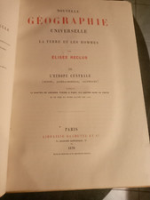 Elisée reclus géographie d'occasion  Saint-Maur-des-Fossés