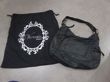 Sac cuir noir d'occasion  Mantes-la-Jolie