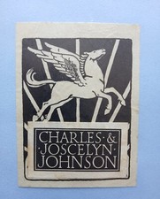 Libris bookplate. charles for sale  PETWORTH