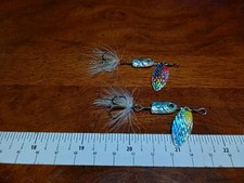Lote de isca de pesca giratória Unknown Maybe Blue Fox Bass Muskie Walleye Trout Pike, usado comprar usado  Enviando para Brazil