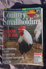 Country smallholding magazine for sale  BRACKLEY