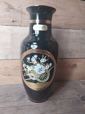 Black chokin vase for sale  BIGGLESWADE
