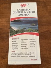 Aaa map caribbean for sale  Bakersfield