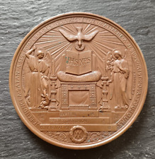 Médaille bronze religieux d'occasion  Plémet