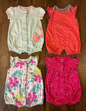 Lote de Roupas Carters Bebê Menina 3 Meses Macacão Roupas Pacote Verão Corações Rosa comprar usado  Enviando para Brazil