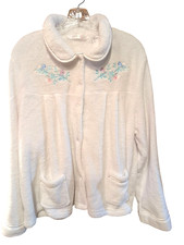 White fleece embroidered for sale  Edinboro
