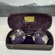 Antike runde brille gebraucht kaufen  Hasselroth