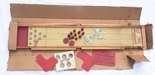 Bola de boliche Wood 1950s Deluxe Big 4 jogos beco habilidade embaralhamento, usado comprar usado  Enviando para Brazil