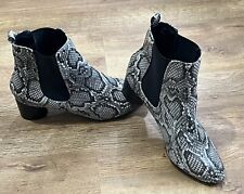 Snakeskin heeled chelsea for sale  STOKE-ON-TRENT