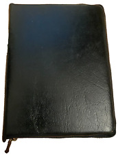 Biblia Sagrada Portugues Zip Up Vintage Black 1969 Nice 6" x 4 1/2" x 1 3/8" comprar usado  Enviando para Brazil