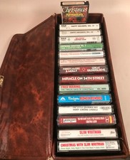 Christmas cassettes case for sale  Port Angeles