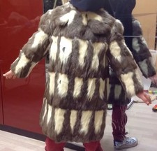 Pelliccia lapin cappotto usato  Milano