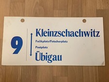Seitenschild straßenbahn lini gebraucht kaufen  Dresden