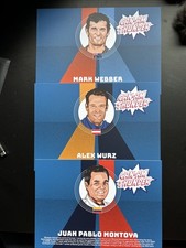 Ex F1 drivers cards Wurz, Webber, Montoya na sprzedaż  PL