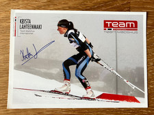 Autogrammkarte langlauf krista gebraucht kaufen  Leipzig