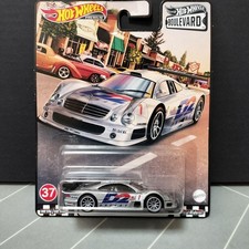 Hot Wheels Boulevard Mercedes-Benz CLK GTR 1:64 Diecast, Usado com prateleira menor com comprar usado  Enviando para Brazil