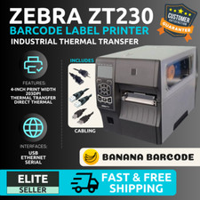 ✅Zebra ZT230 Impressora de Etiquetas Industrial de Alto Volume Envio, USB, Rede!🔥⭐ comprar usado  Enviando para Brazil
