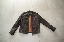 Tigha lederjacke jacke gebraucht kaufen  Hattersheim