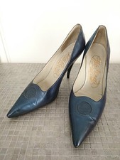 Escarpins bleu encre d'occasion  Tremblay-en-France