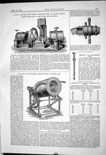 Old print 1883 for sale  UK
