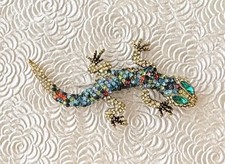 Large lizard brooch for sale  Miami Beach