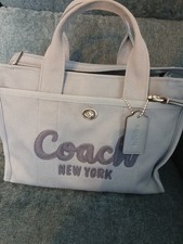 Coach cargo blue for sale  BIRMINGHAM