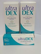 Ultradex mouthwash toothpaste for sale  WINSFORD