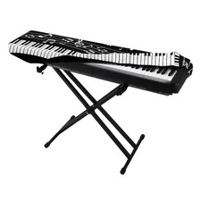 Schwarz weiße keyboard gebraucht kaufen  Ismaning
