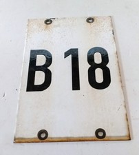 Altes emailschild reisbahn gebraucht kaufen  Werneuchen