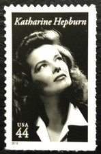 2010 Scott #4461 - 44¢ - KATHERINE HEPBURN - HOLLYWOOD LEGEND - Estado perfeito, sem marca de charneira, usado comprar usado  Enviando para Brazil