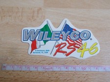 Wileyco exhaust sticker d'occasion  Expédié en Belgium
