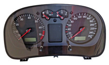 VW Kombiinstrument MotM 260 km/h 1J0919860D 1J0919861DX Golf 4 1J unter 50000 km comprar usado  Enviando para Brazil