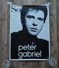 Plakat peter gabriel gebraucht kaufen  Herne