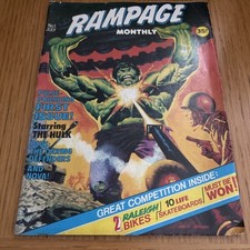 Marvel rampage monthly for sale  NELSON